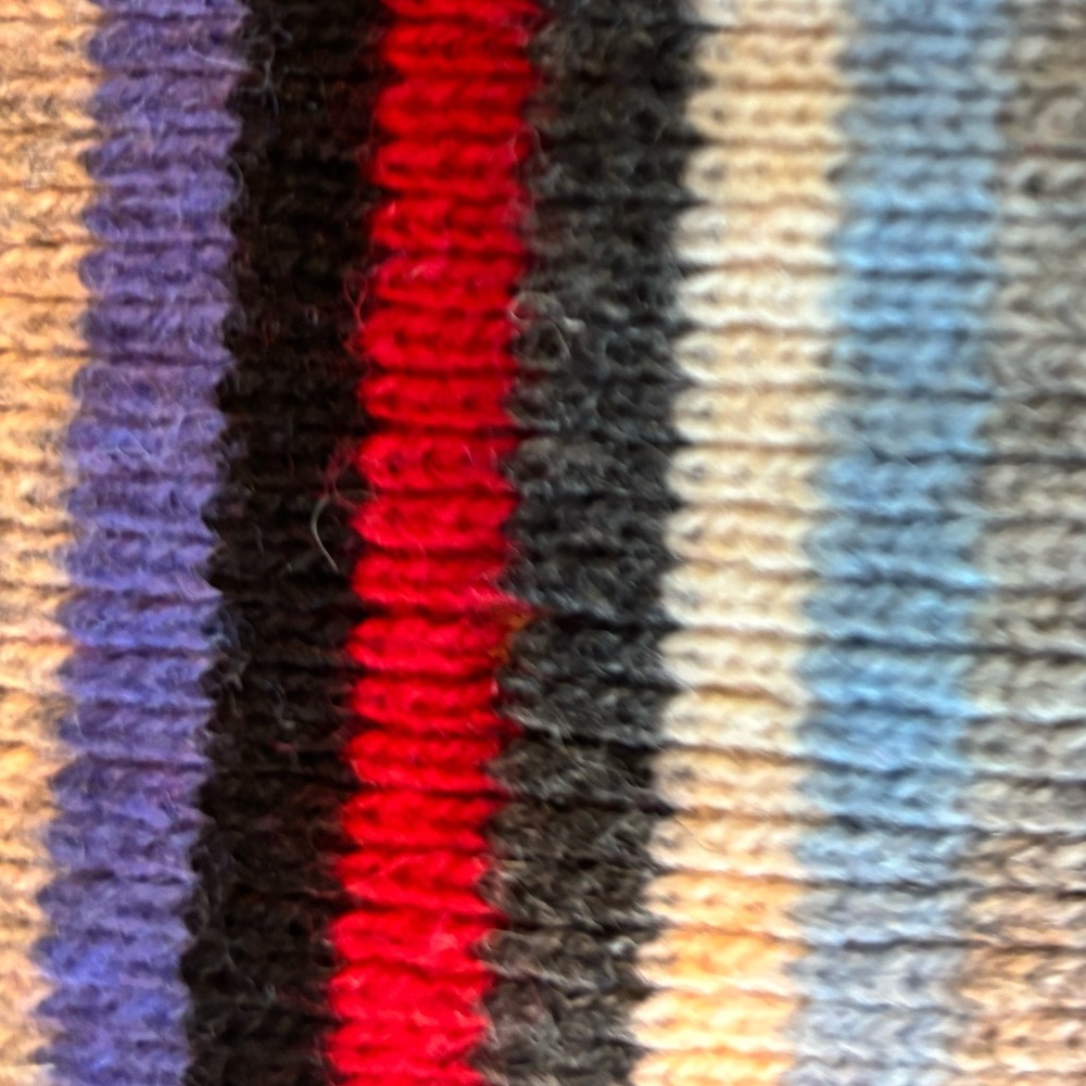 2 for 1 Offer - Winter scarfs, both multi color striped patterns, 80” & 70” long - Picture 11 of 13